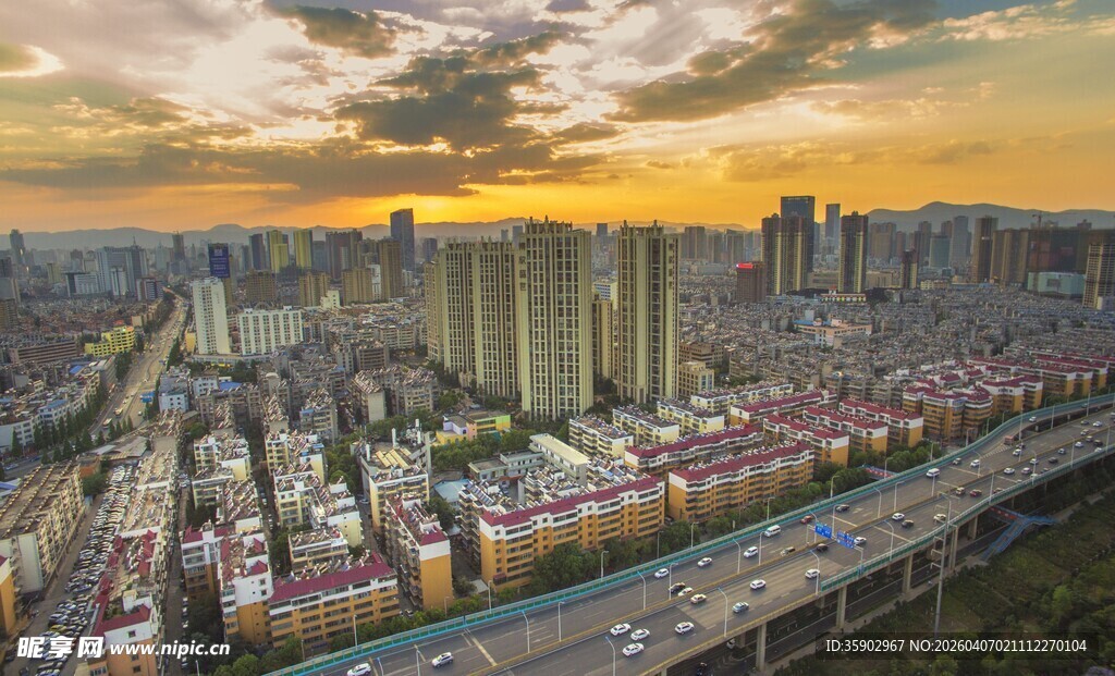 昆明城市高架环线桥梁