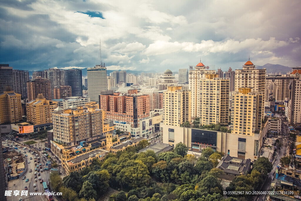 昆明五华区全景