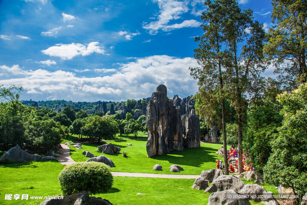 美丽户外园林景观
