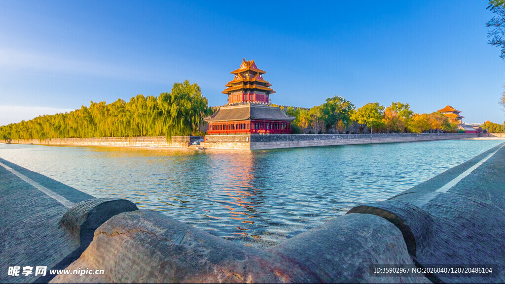 颐和园风光古典建筑美景