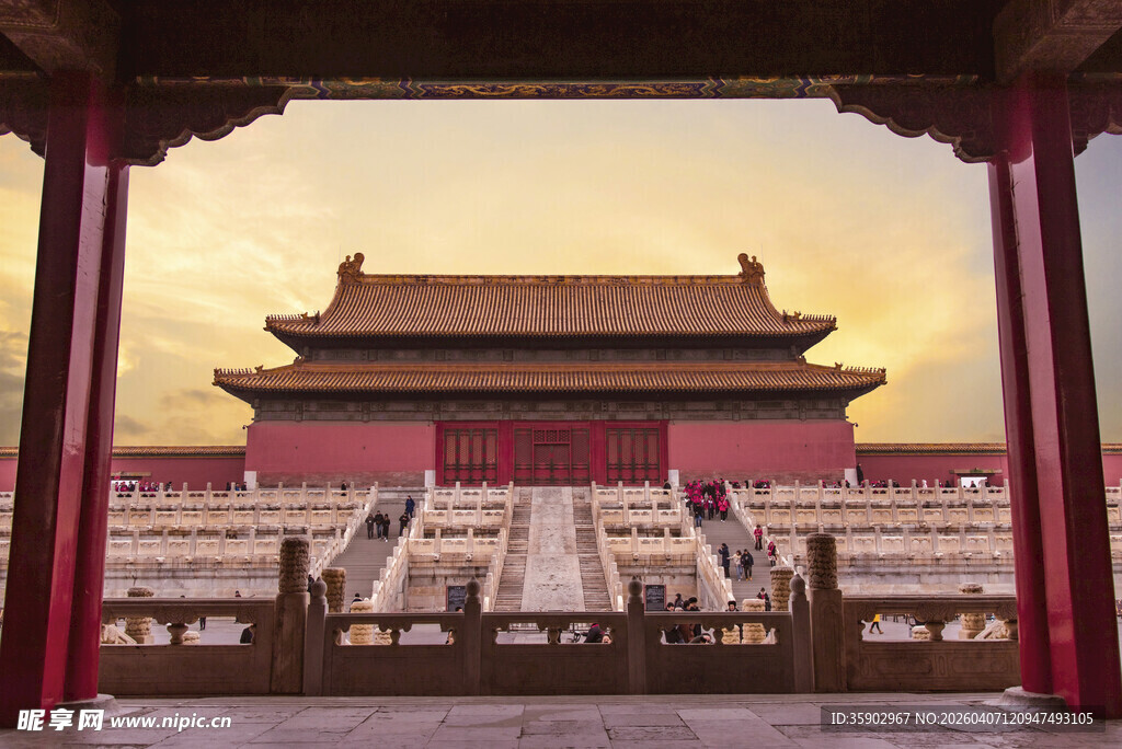 故宫壮丽景观
