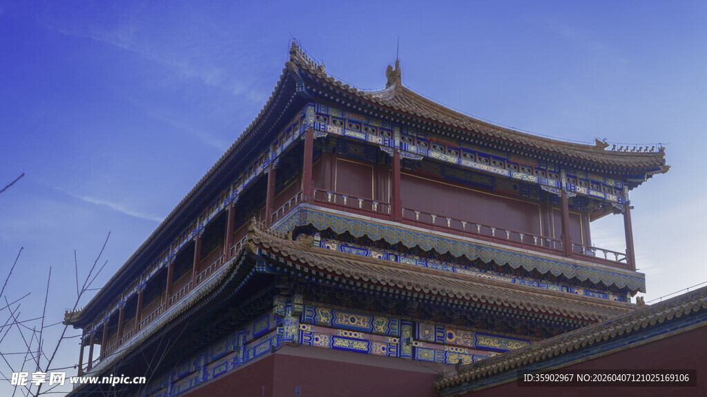 中式古建筑塔楼