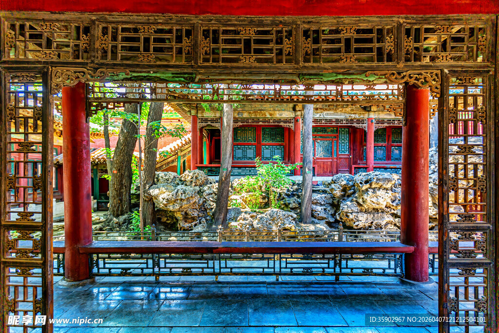 中式庭院景观古韵雅致