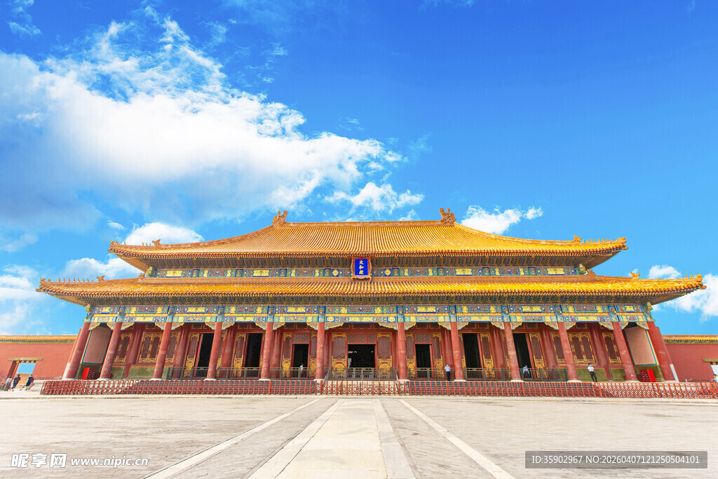 故宫太和殿尽显皇家气派