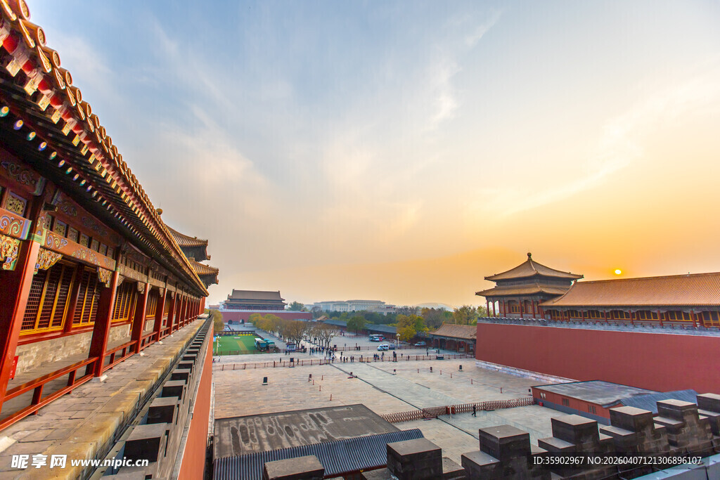 故宫壮丽景观