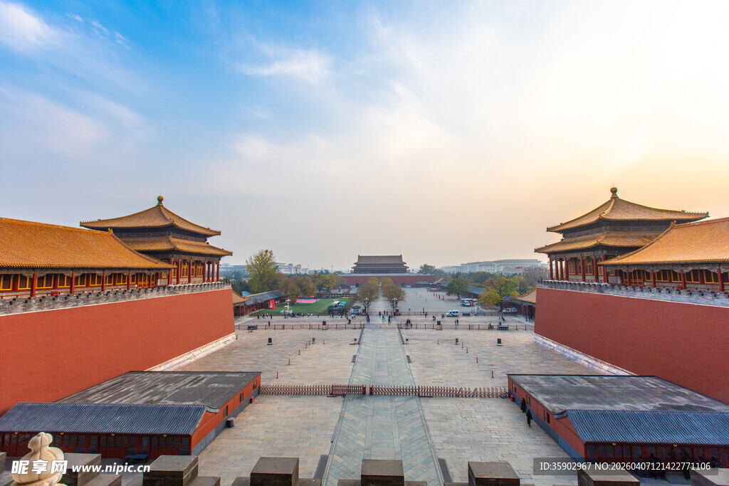 故宫壮丽景观