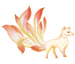 九尾狐插画