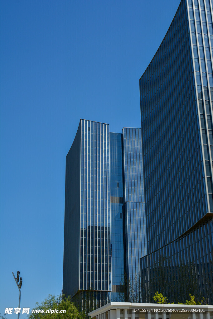 现代高楼大厦景观