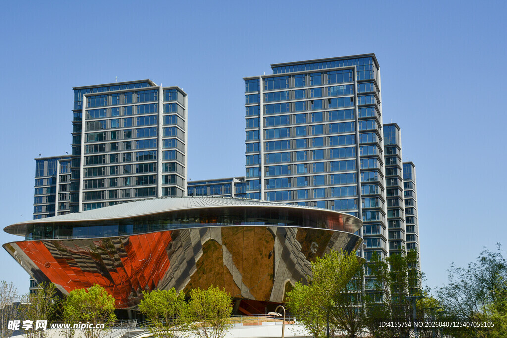 现代风格独特建筑景观