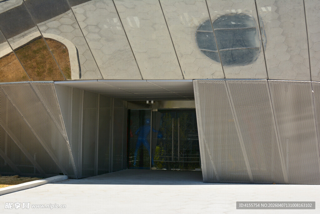 现代建筑入口景观