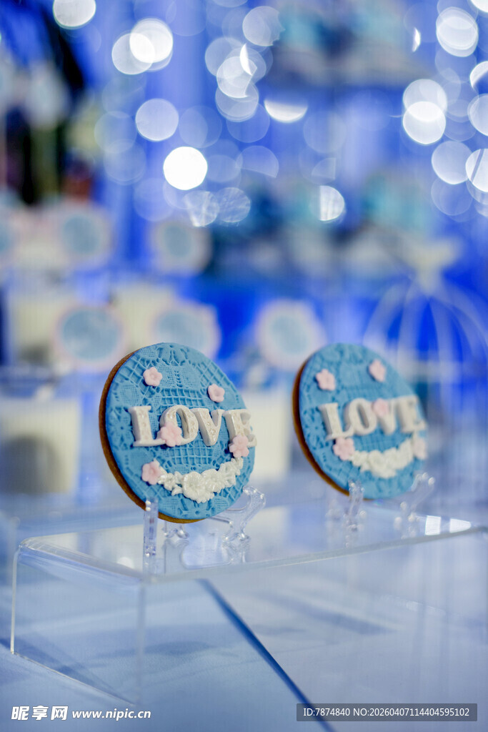 节日主题饼干装饰摆件