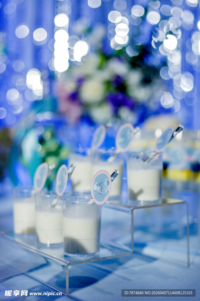 梦幻婚礼蜡烛装饰摆件