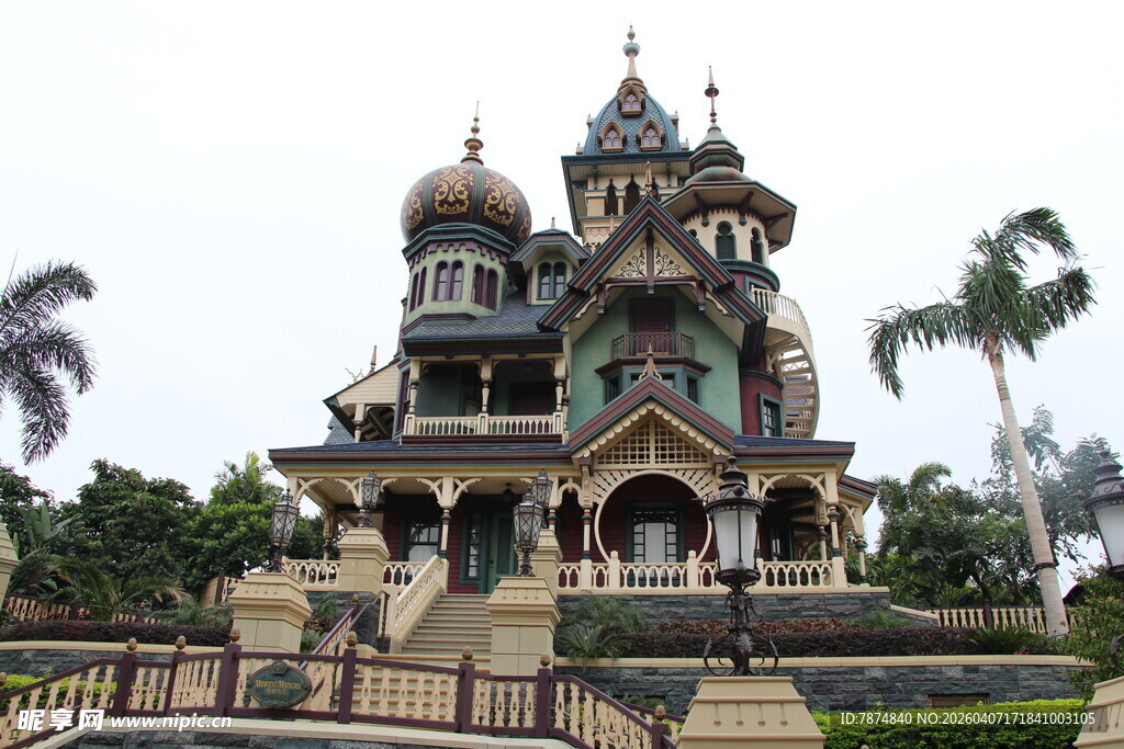 精美欧式风格建筑景观