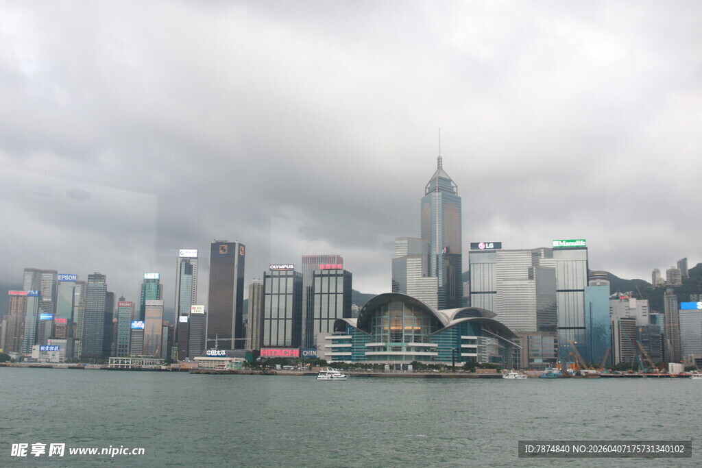 纽约城市天际线景观