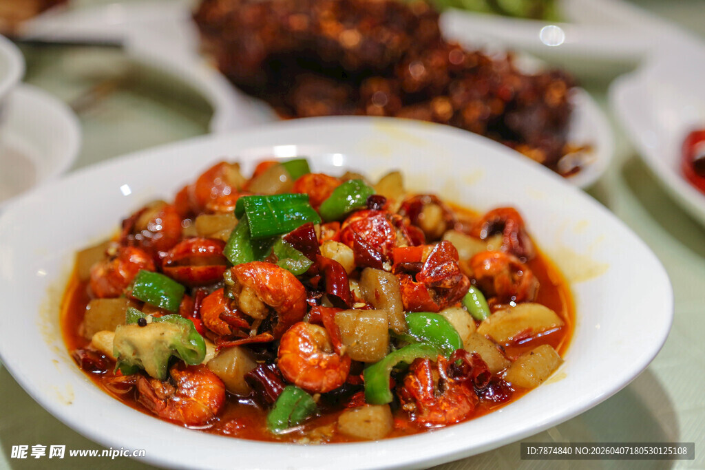 美味香辣小龙虾