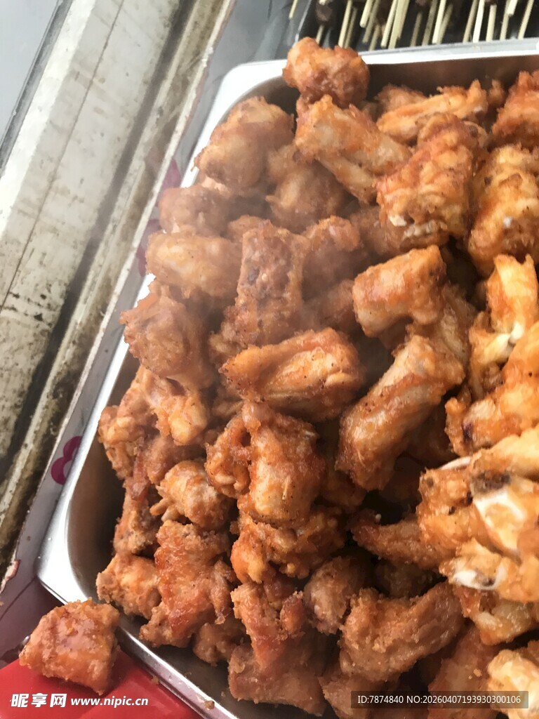 美味炸排骨诱人呈现