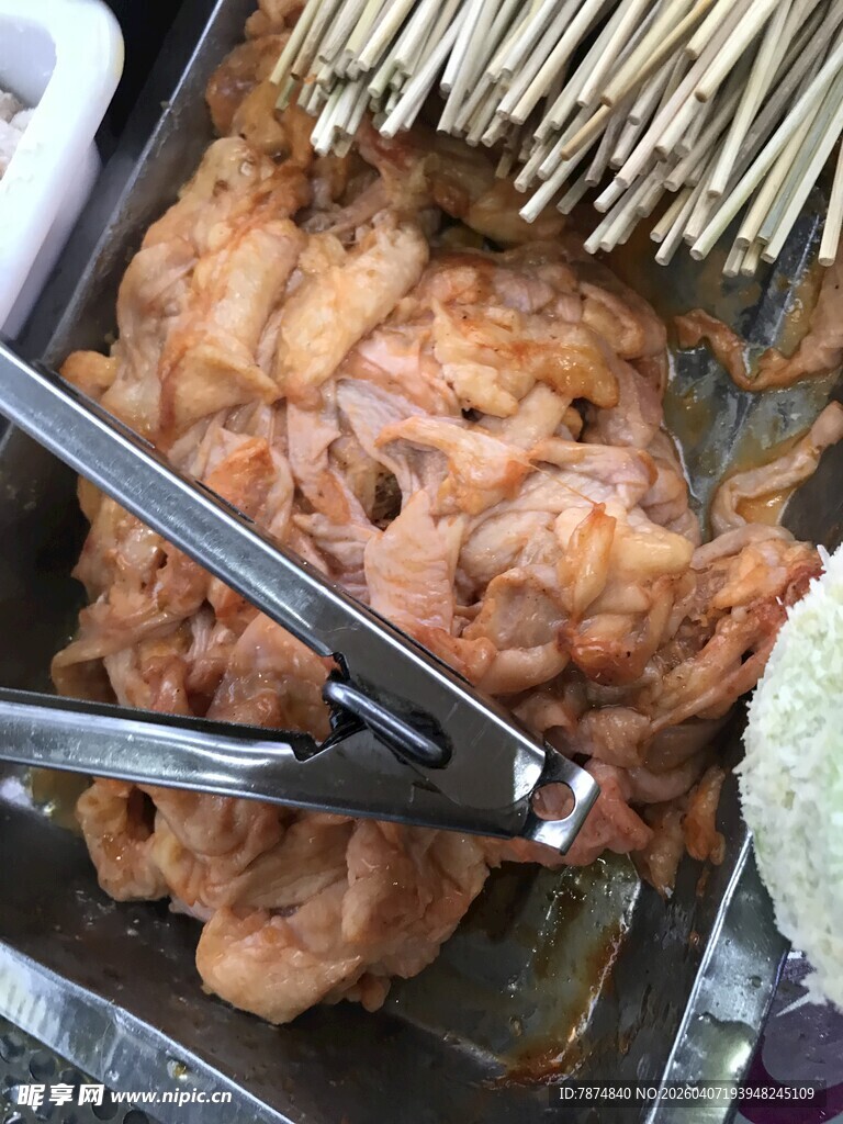 美味炸物待享用