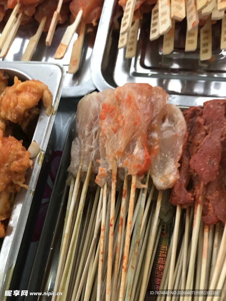 多样美味烧烤串串待享