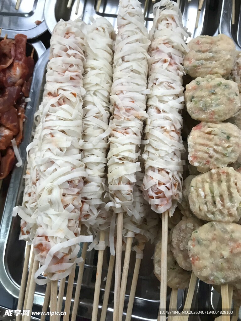 美味多样的特色烤肉串