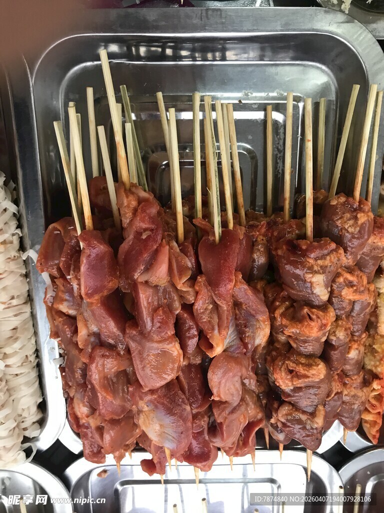 美味烤肉串 诱人串串香