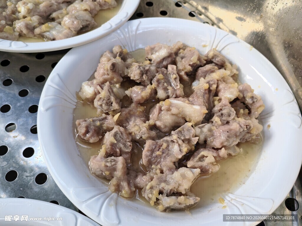 蒜蓉蒸排骨