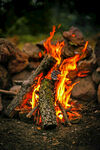 户外篝火