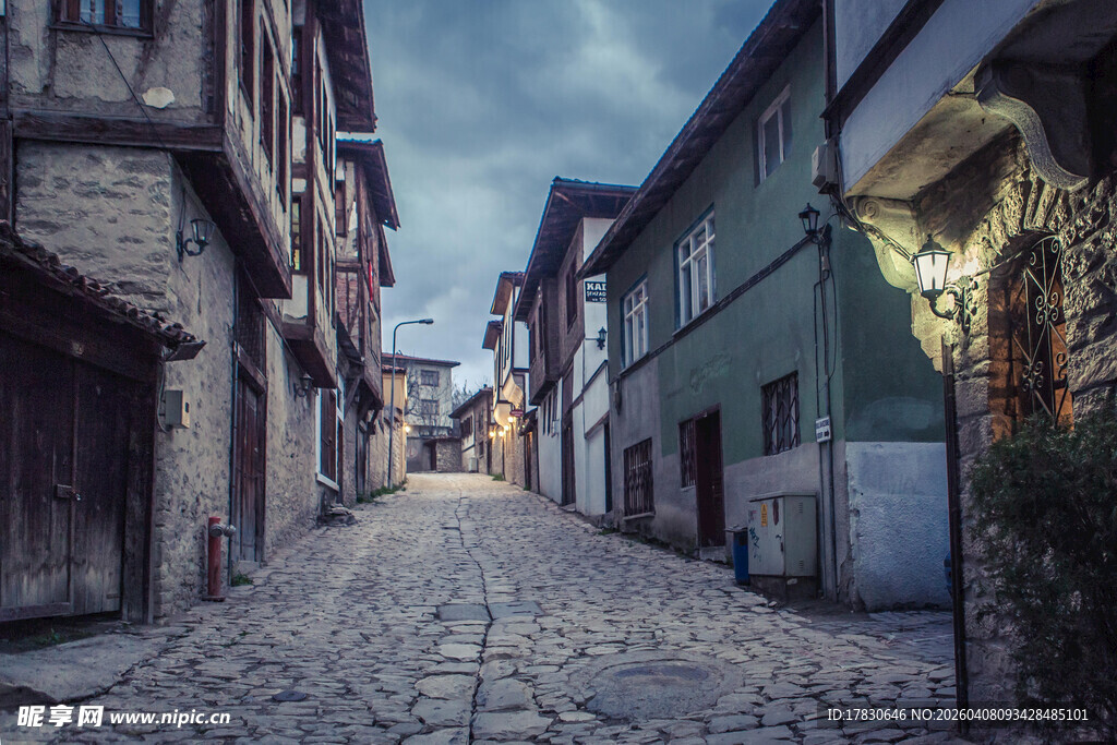 古老街巷的静谧时光