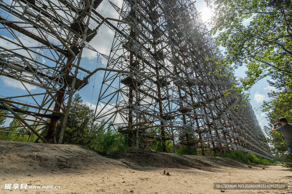 户外木质攀爬架景观