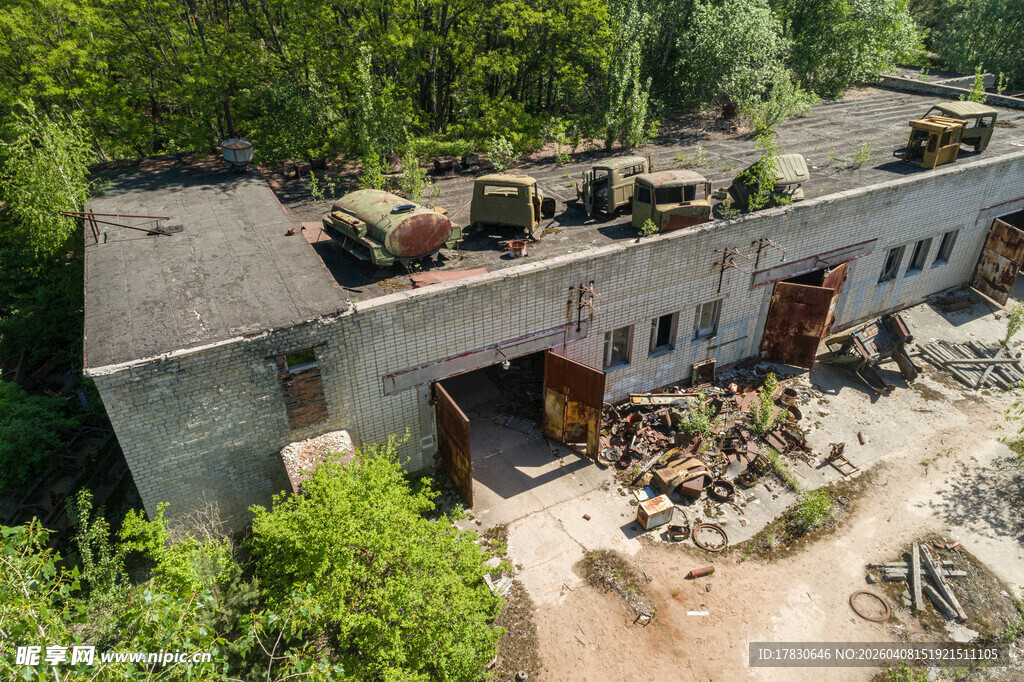 废弃厂房待改造场景