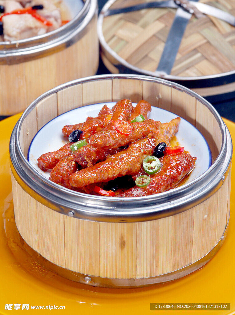 豆豉蒸凤爪