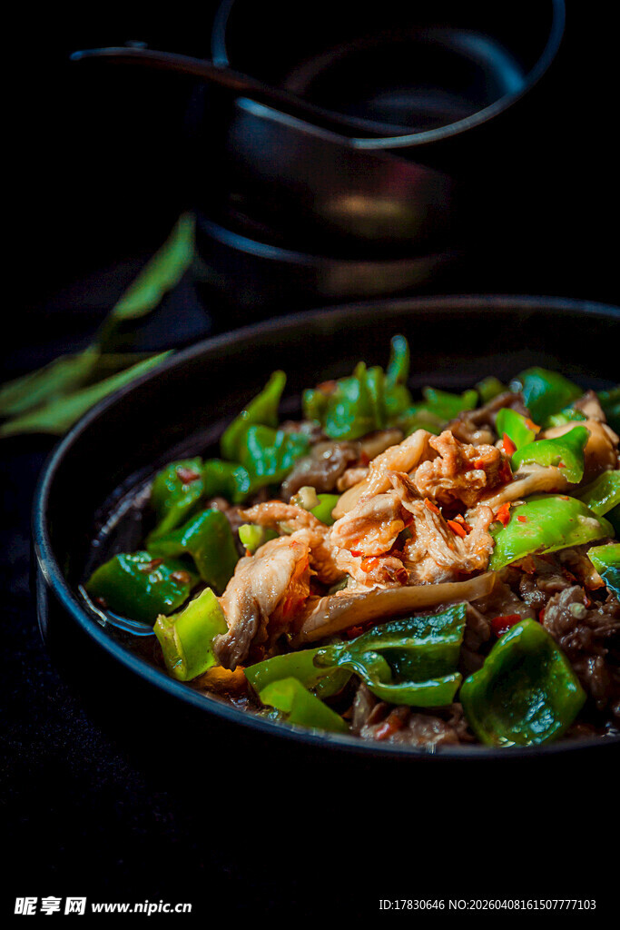 青椒炒肉
