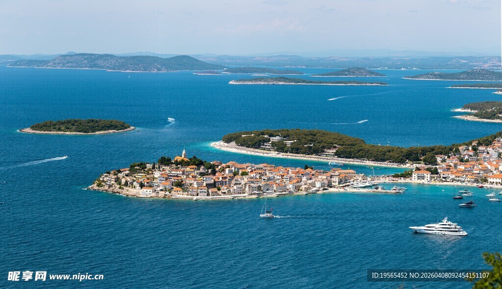美丽海岛海景风光