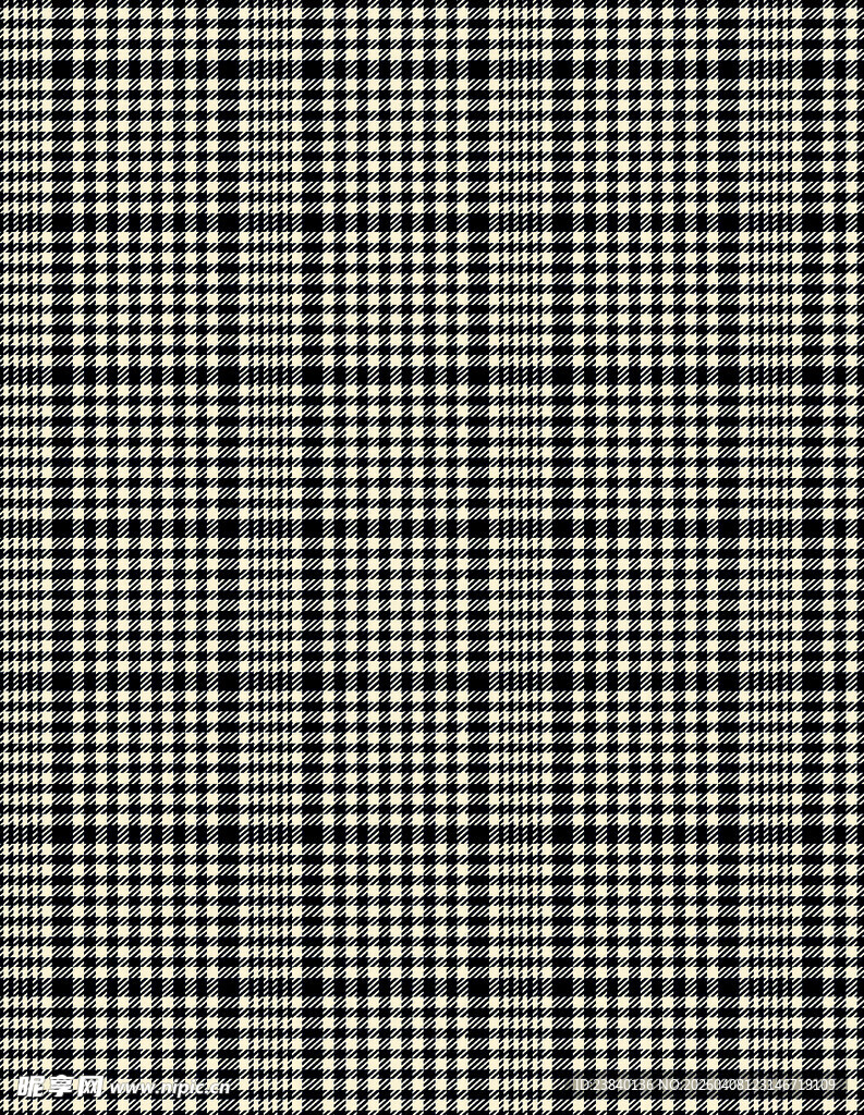 黑白格子纹理图案