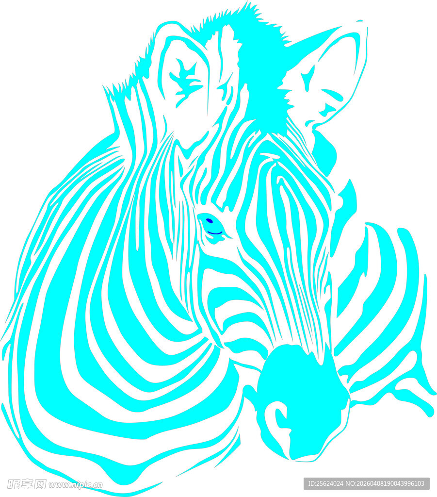 斑马矢量图