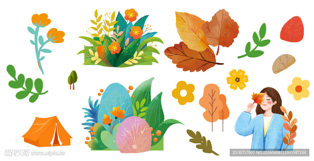 童话森林中的梦幻场景