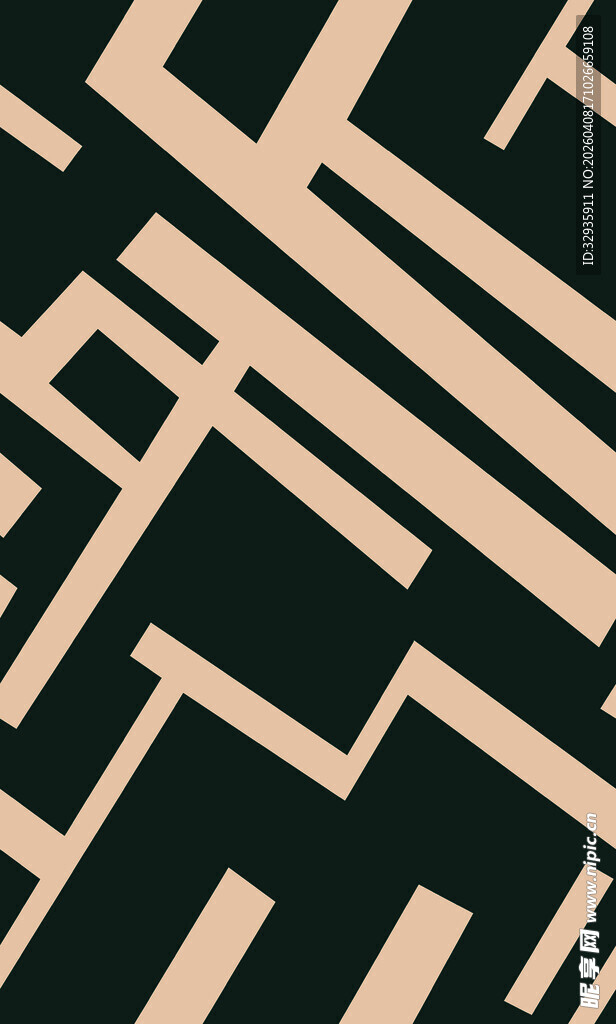 几何线条抽象图案背景