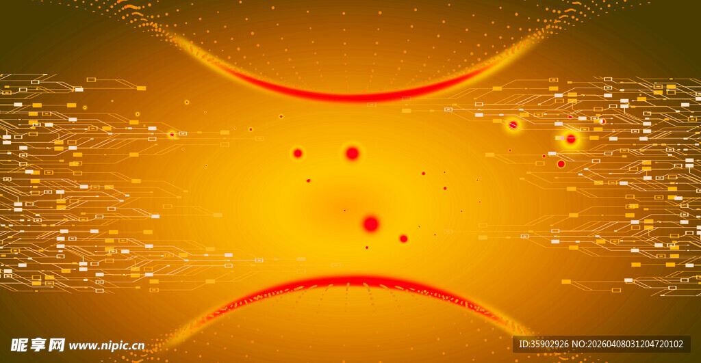 金色炫光抽象背景图案