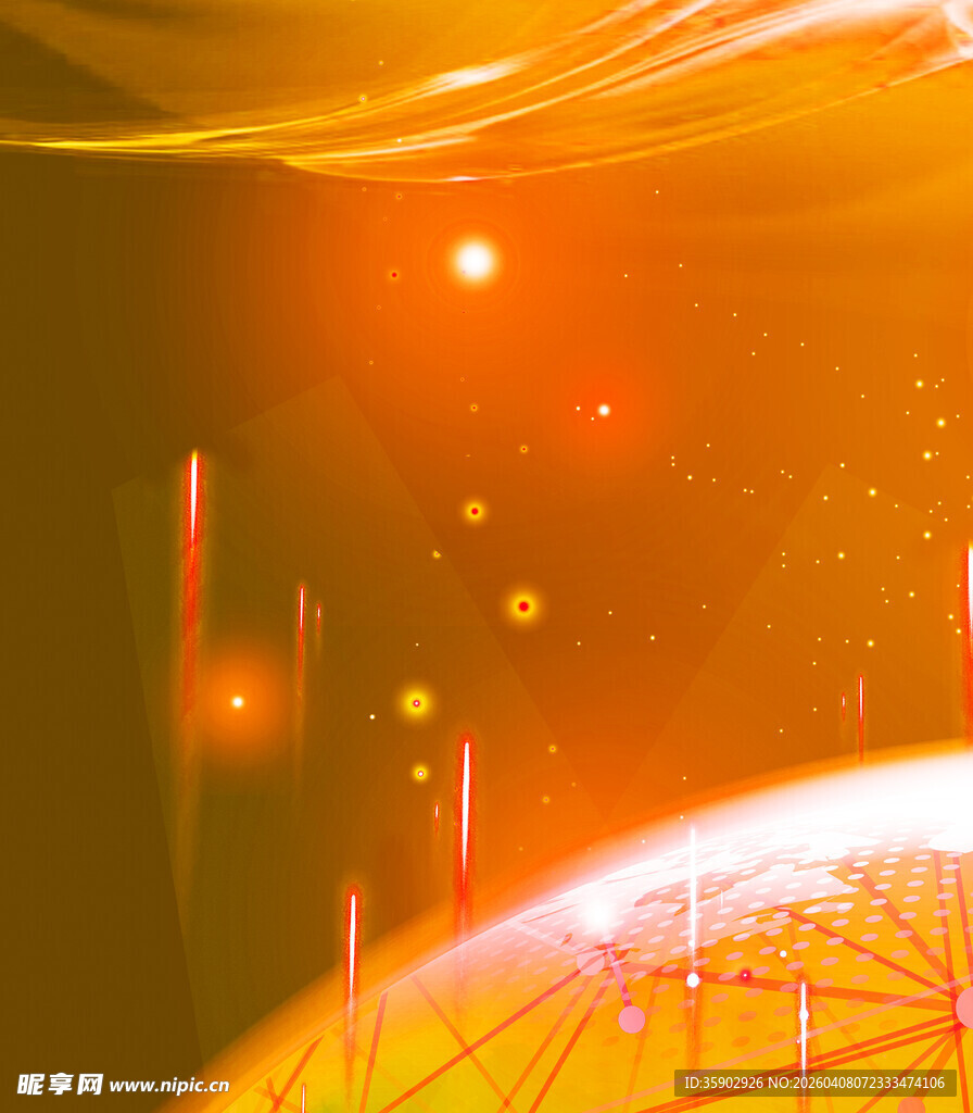 梦幻宇宙场景璀璨星球