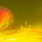 梦幻星球光影艺术场景