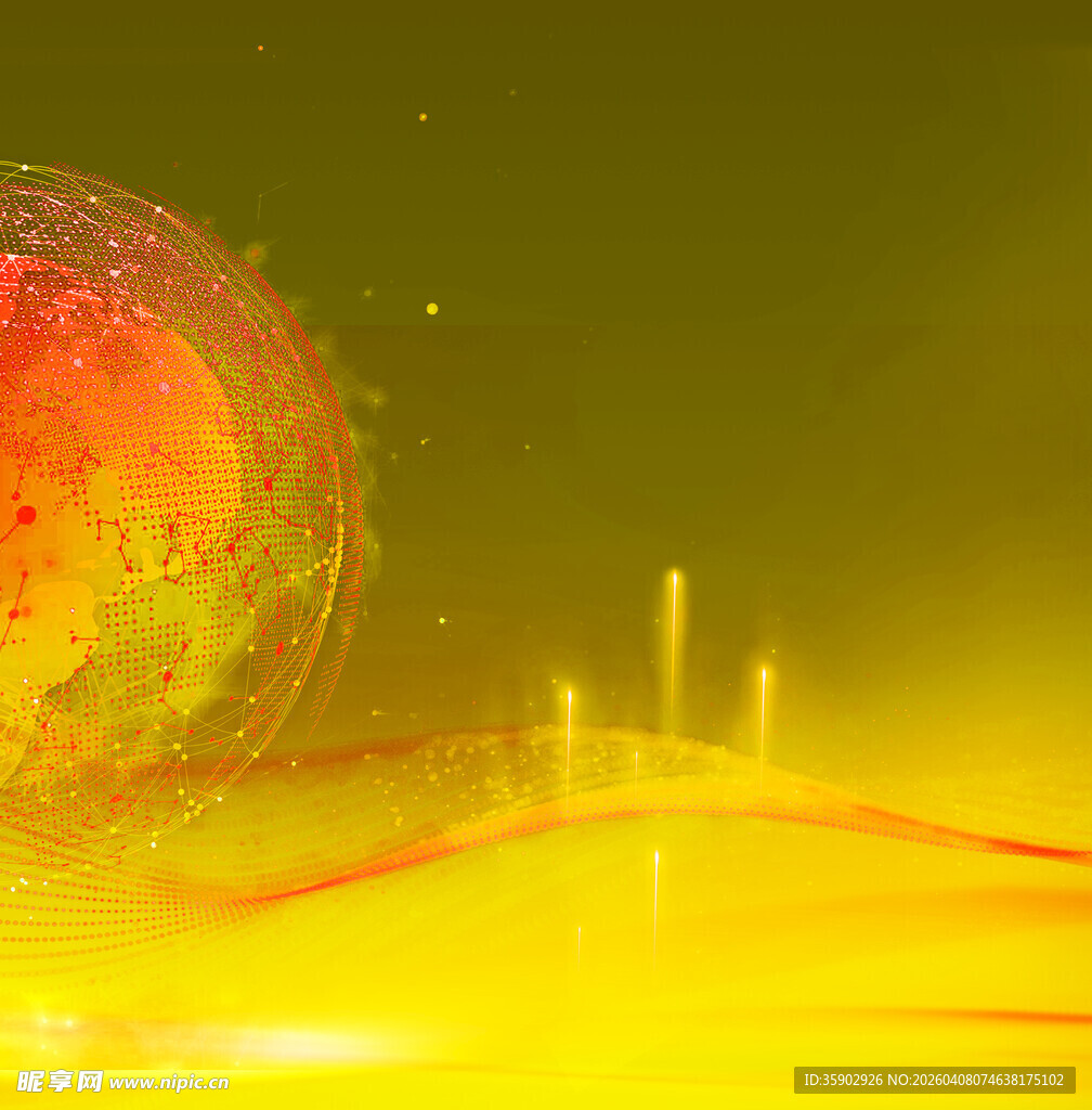 梦幻星球光影艺术场景