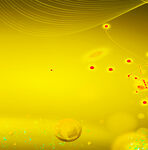 梦幻黄色背景抽象场景