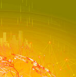 科技感数据连接背景画面