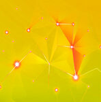 炫彩几何光影背景图