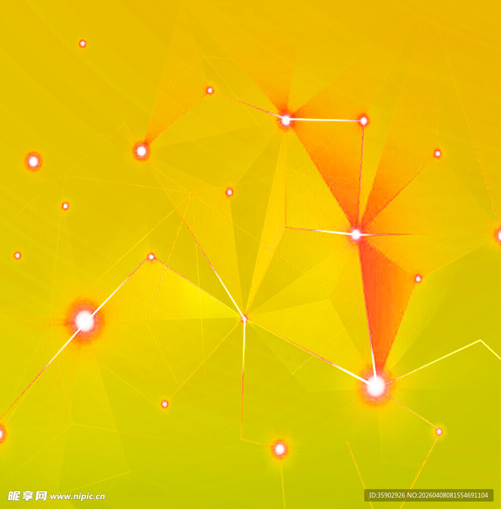 炫彩几何光影背景图