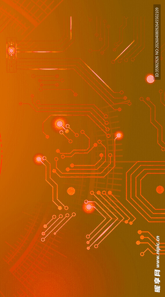 科技感电路背景图案