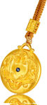 精美金色圆形挂饰