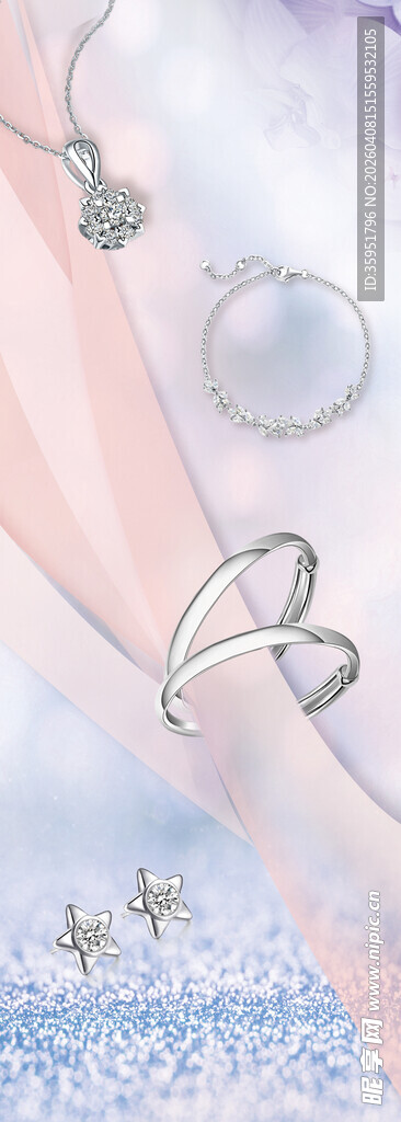 梦幻手链与饰品展示