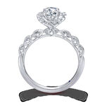 璀璨钻石戒指展示