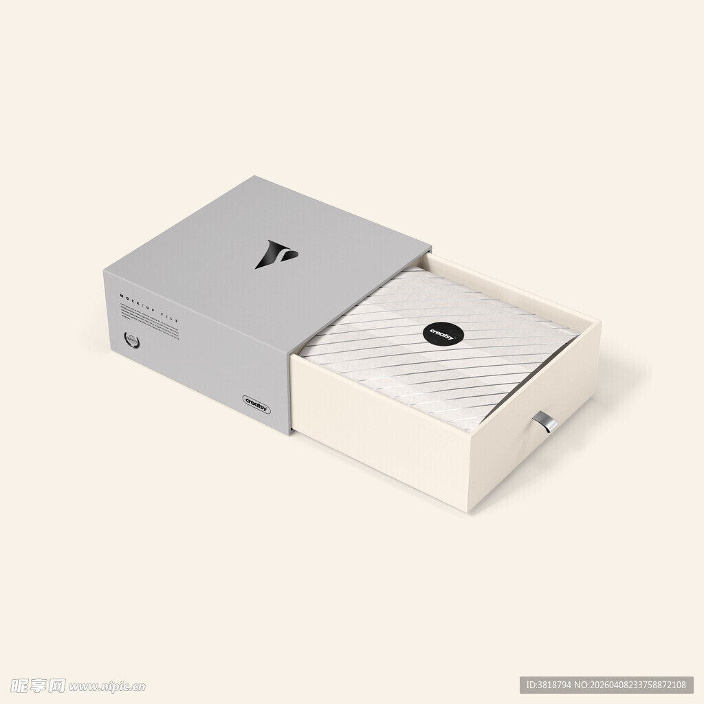简约风格包装盒展示样机