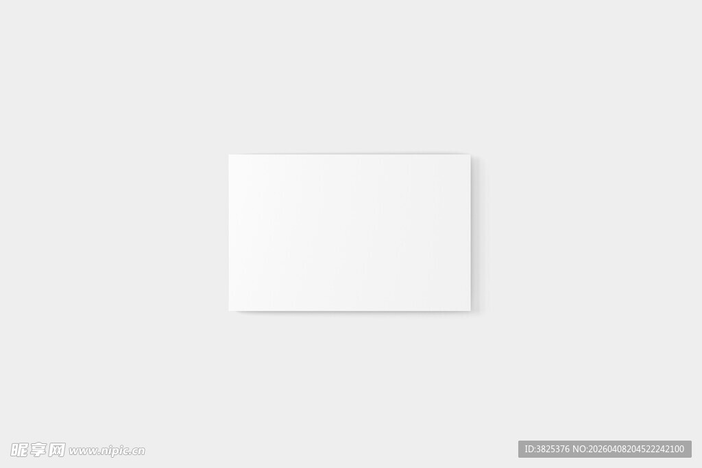 空白名片设计样机